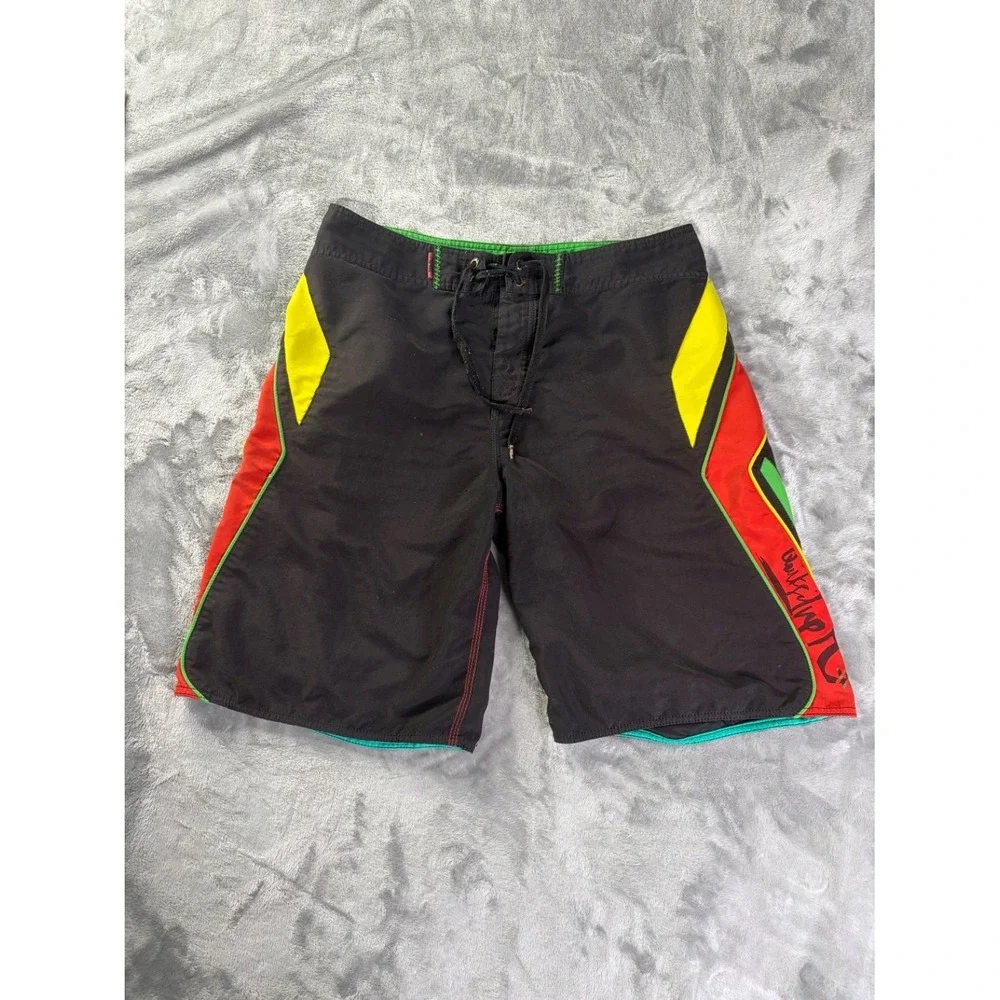 Quiksilver Mens Boardshorts EU 34 Multicolor Drawstring Quick Dry